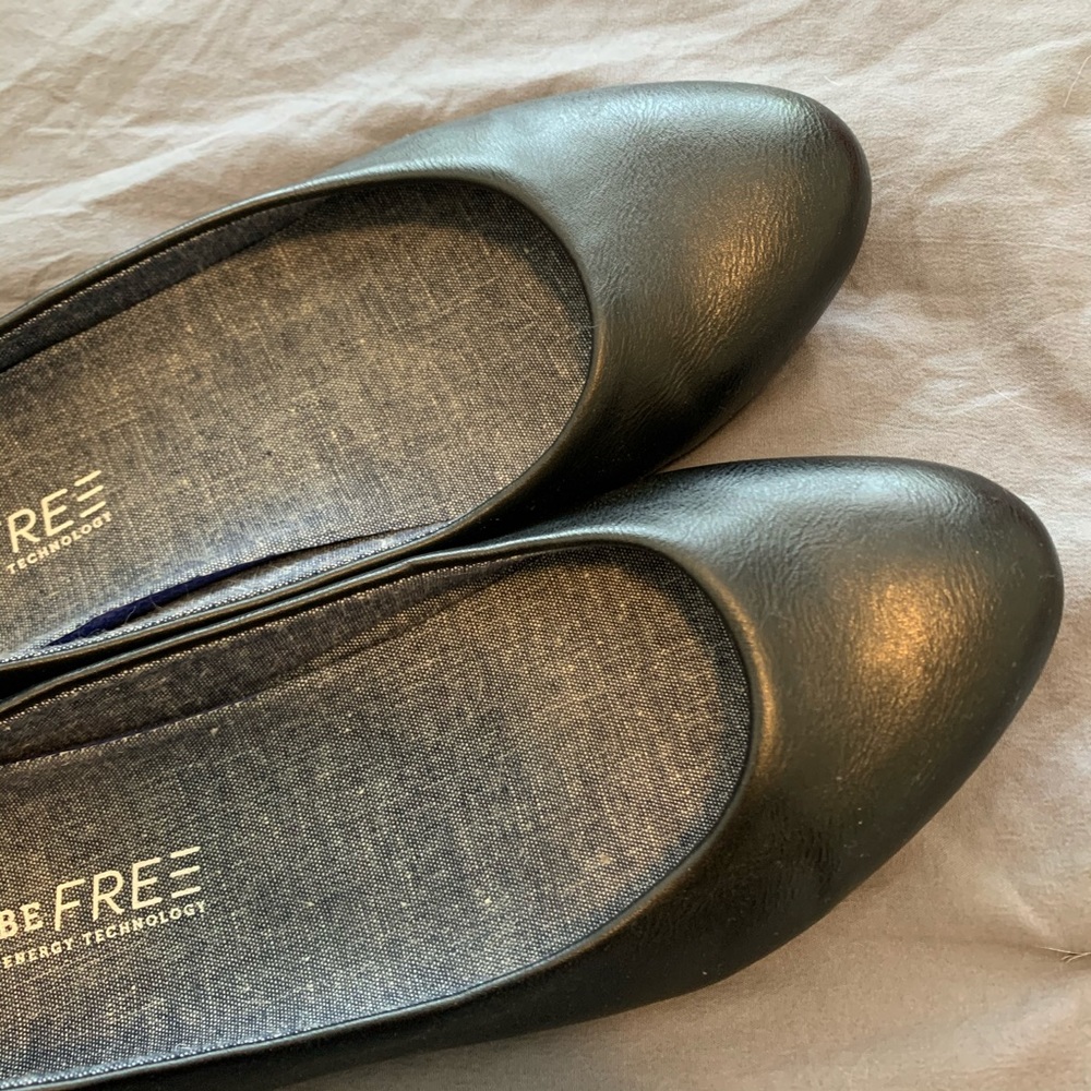 Dr Scholls Black Ballet Flats